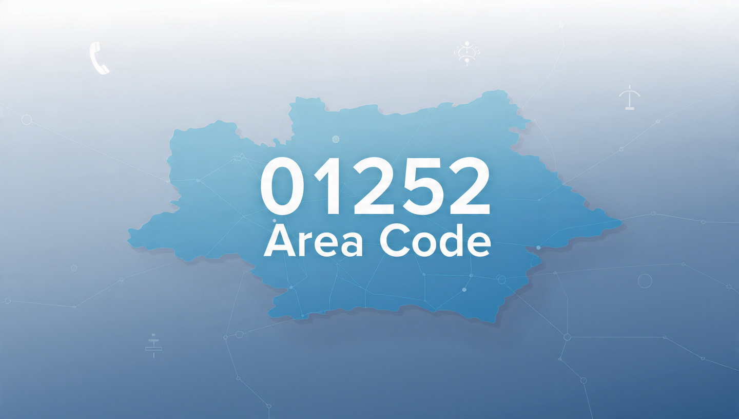 01252 area code