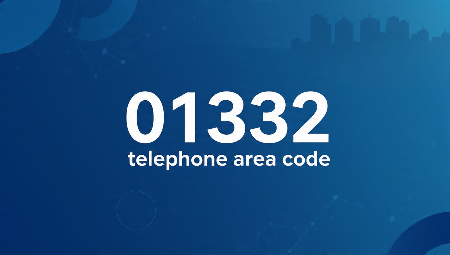 01332 telephone area code