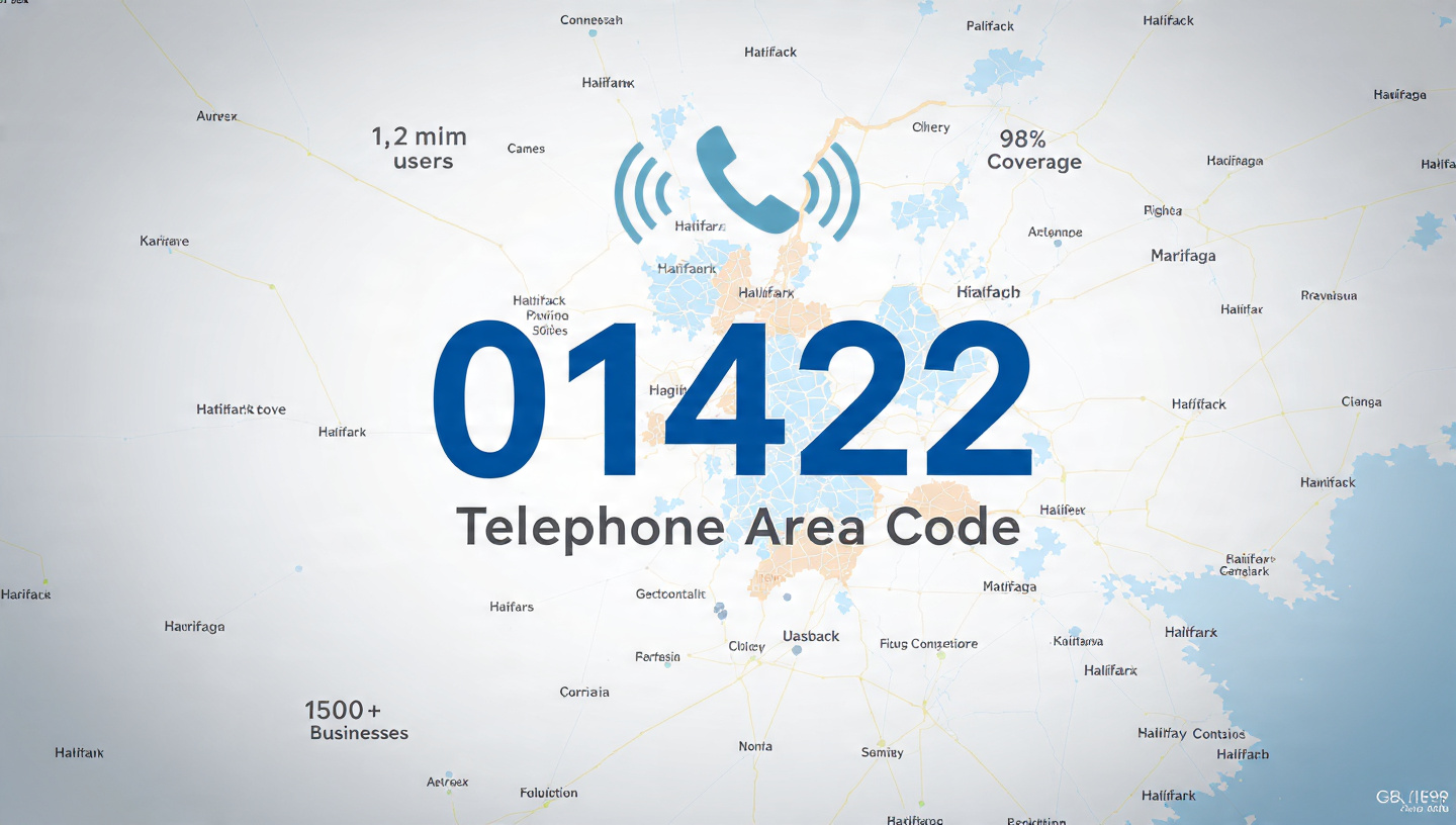 01422 telephone area code