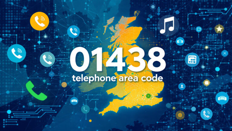 01438 telephone area code