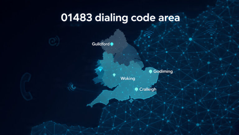 01483 dialing code area