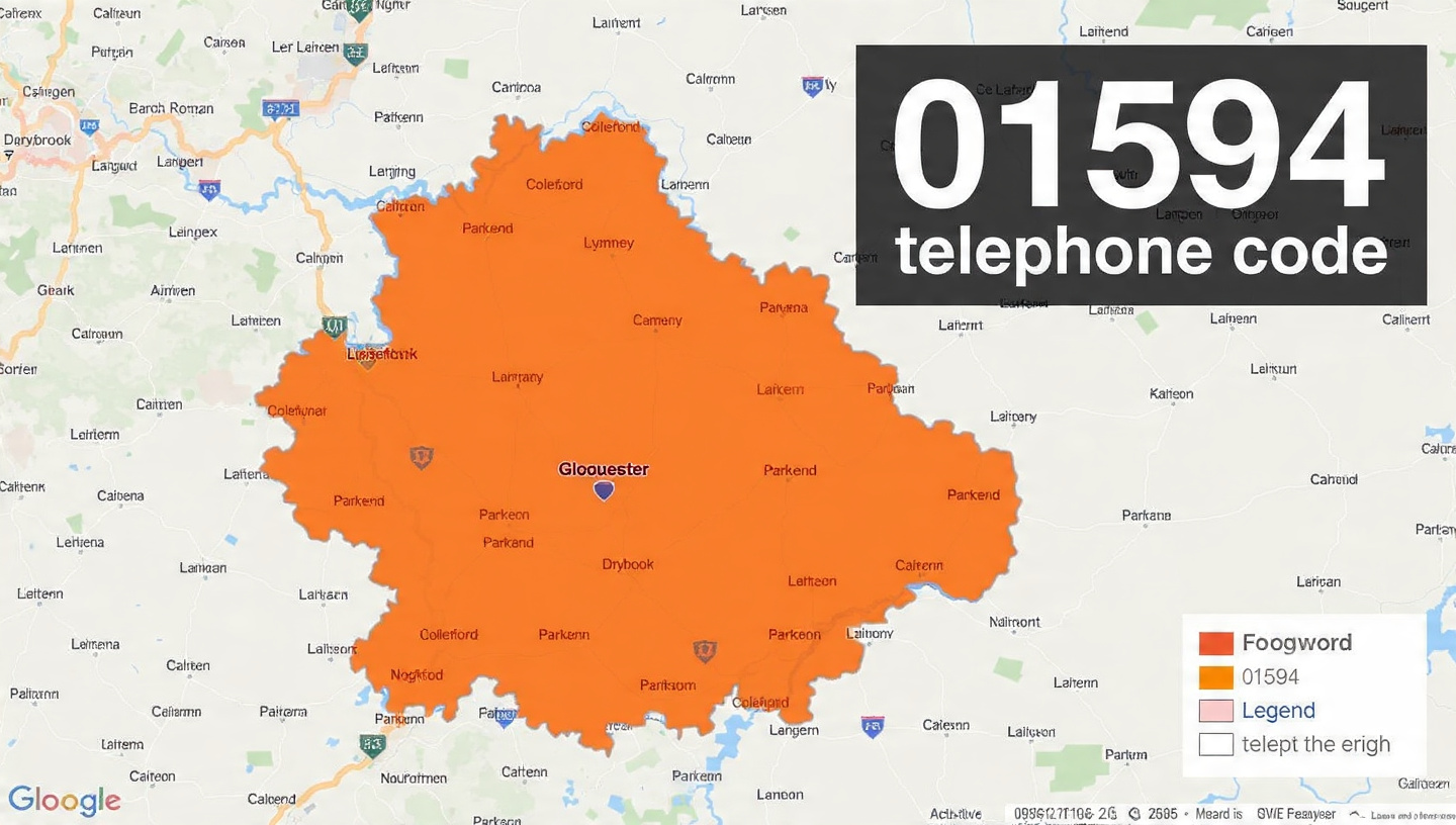 01594 telephone code