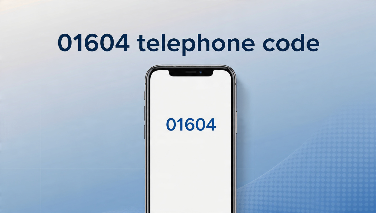 01604 telephone code