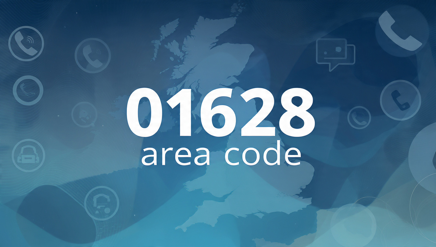 01628 area code