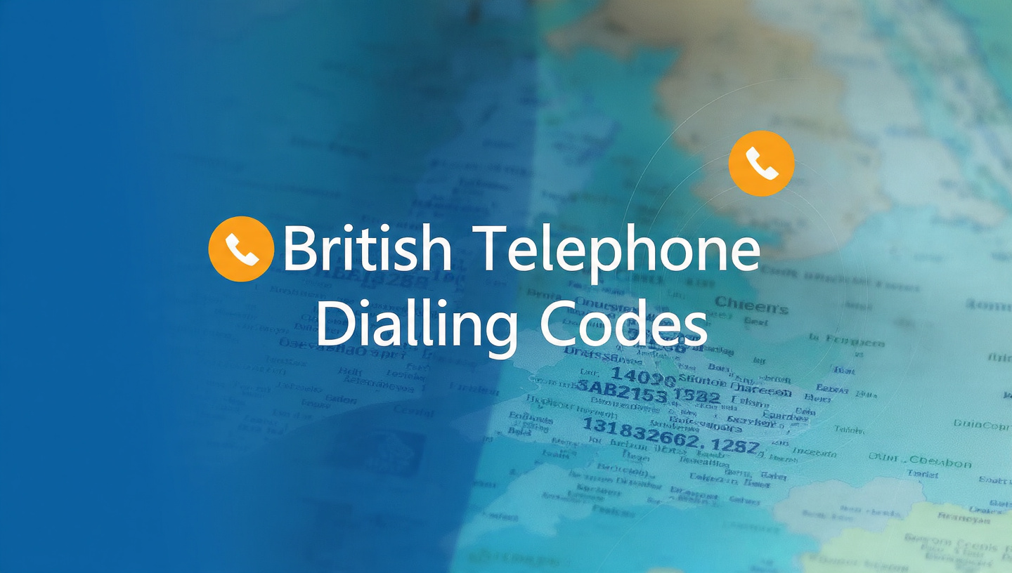British Telephone Dialling Codes