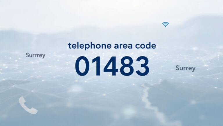 telephone area code 01483