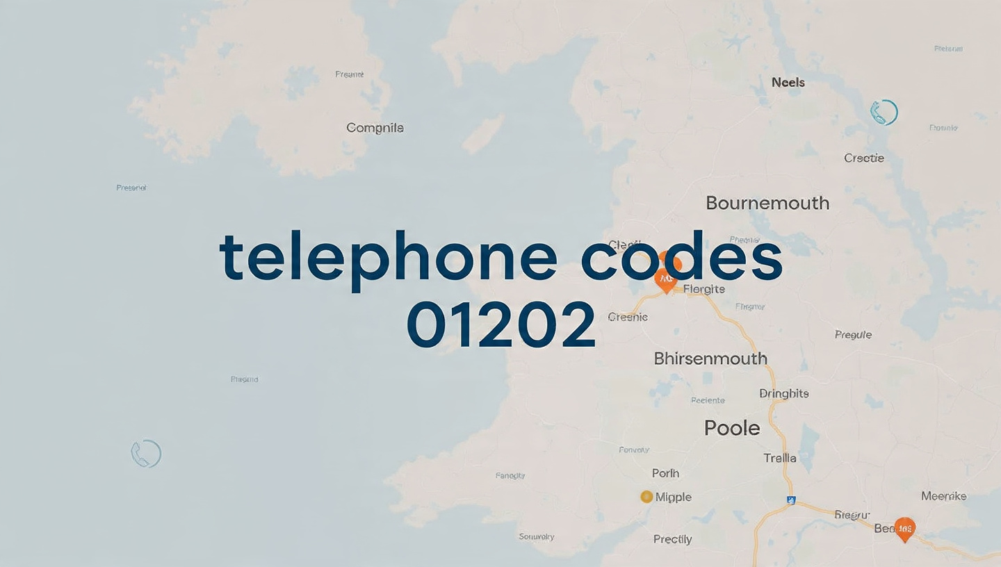 telephone codes 01202