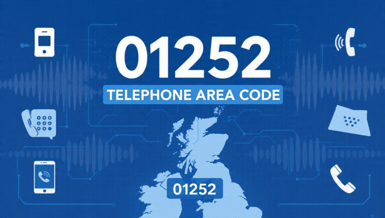 01252 telephone area code