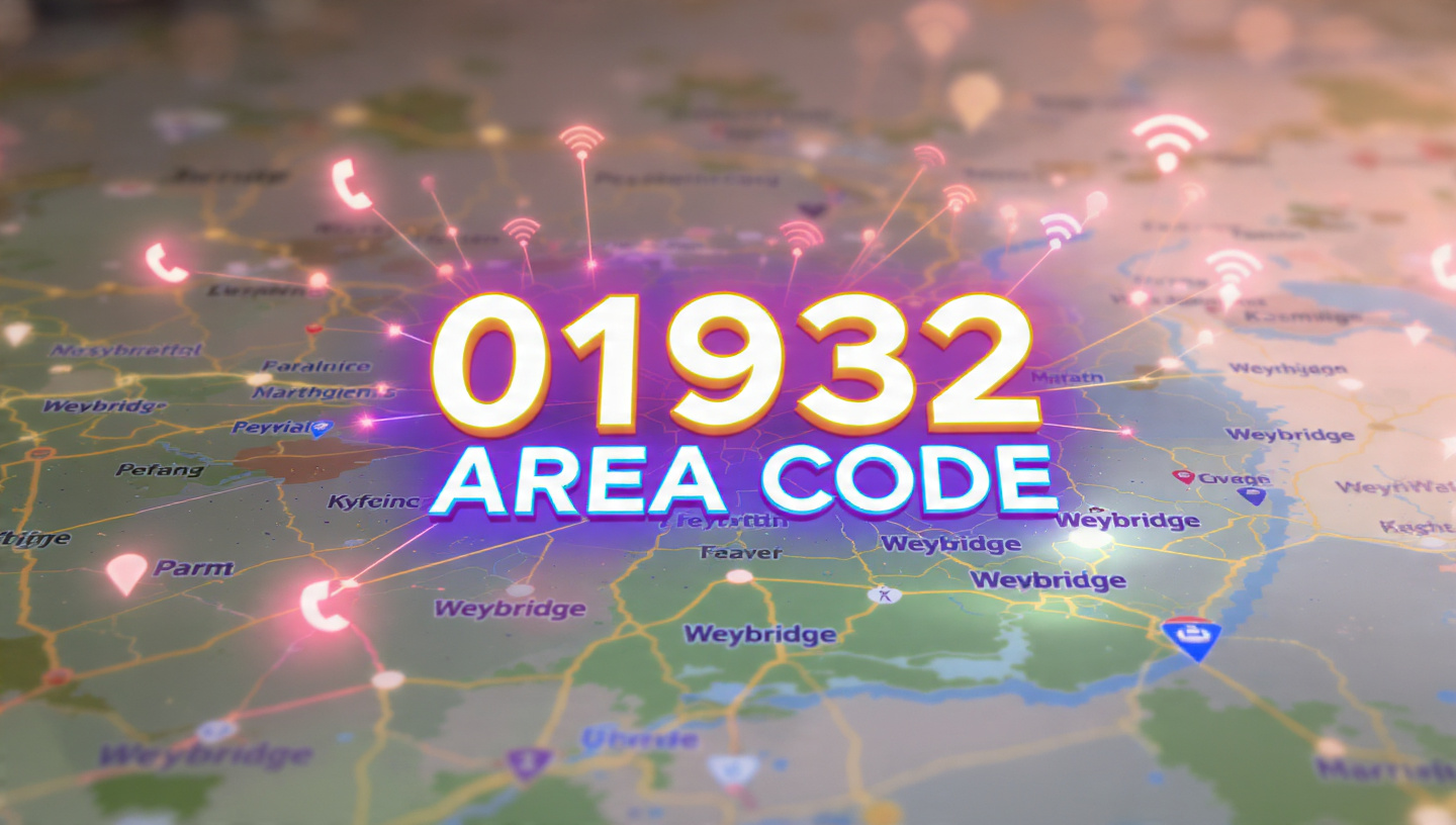 01932 area code